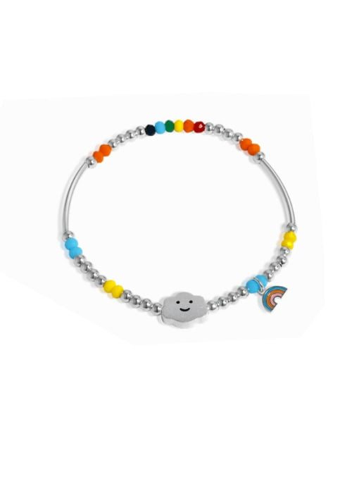 Cloud Beaded Bracelet