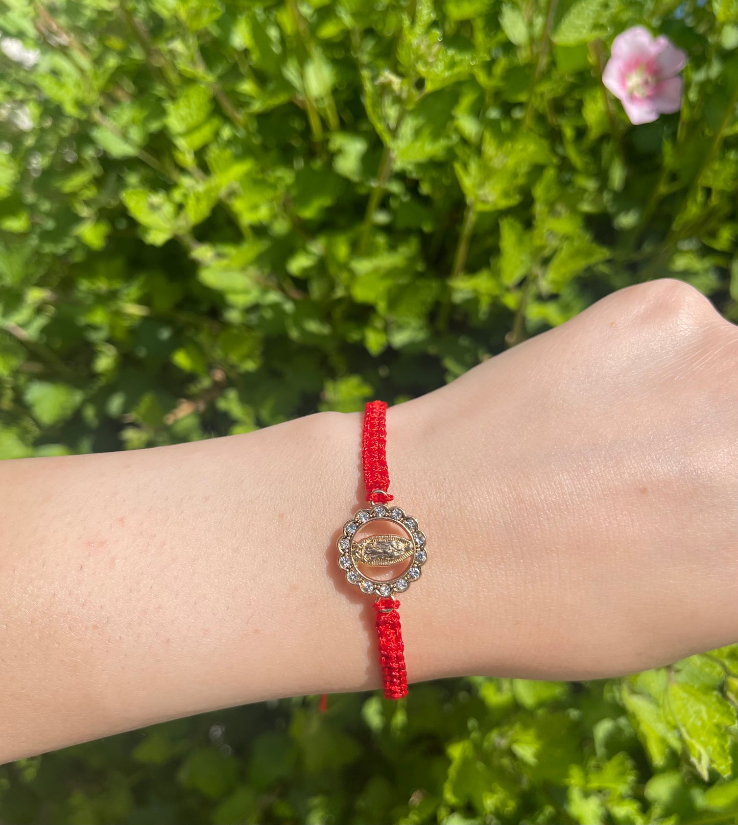 Virgencita red bracelet